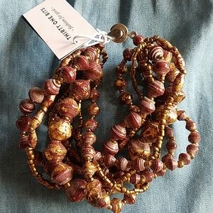 31 bits multi strand bracelet